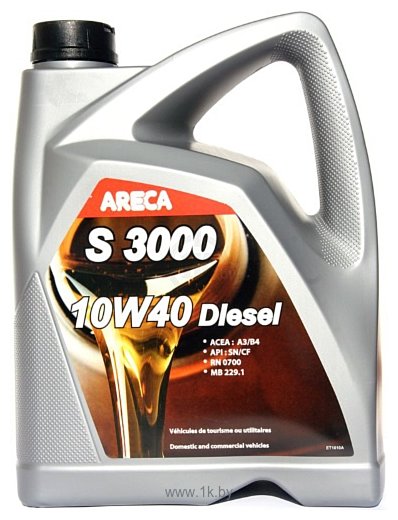 Фотографии Areca S3000 Diesel 10W-40 4л (12206)