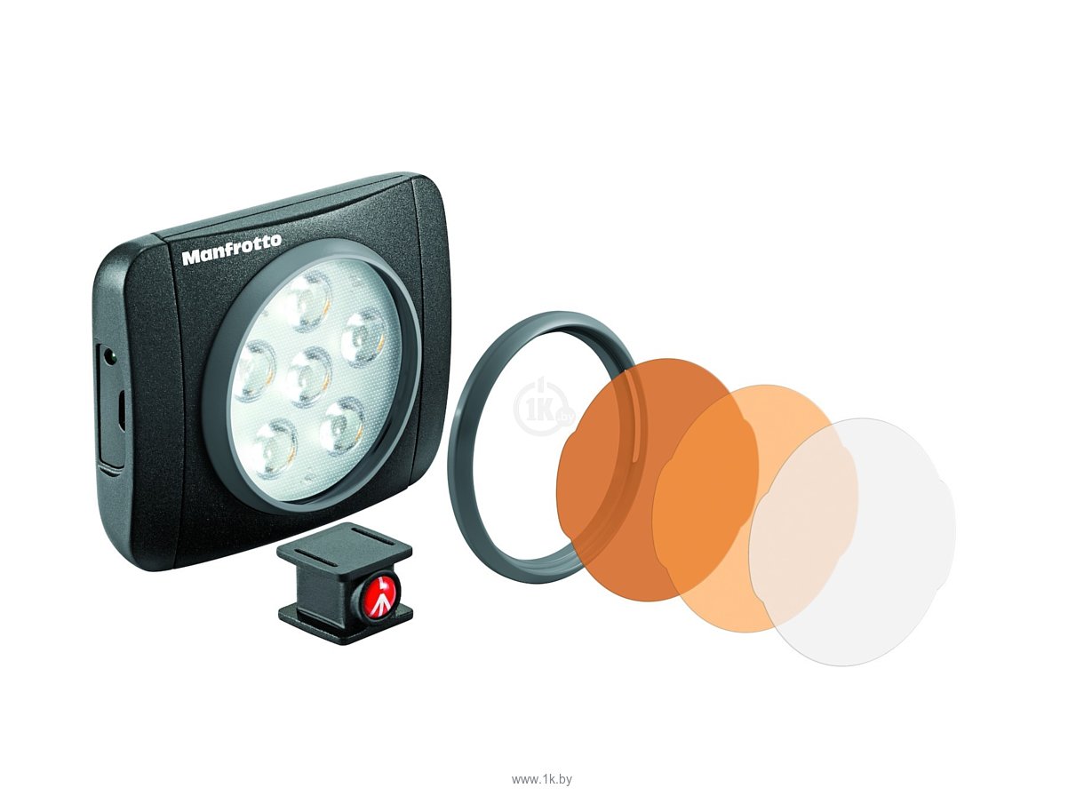 Фотографии Manfrotto LUMIE SERIES ART LED LIGHT & ACCESSORIES (MLUMIEART-BK)