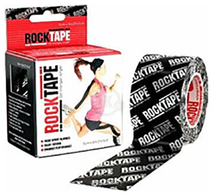 Фотографии RockTape Classic 5 см x 5 м (серебряный логотип)