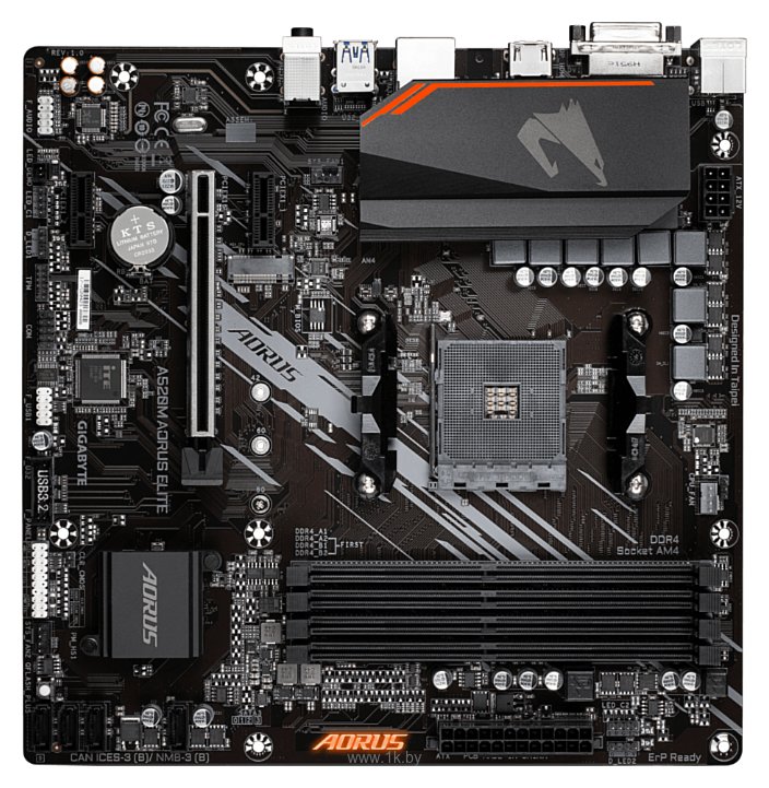 Фотографии GIGABYTE A520M AORUS ELITE (rev. 1.0)