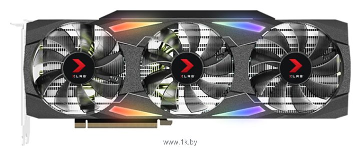 Фотографии PNY GeForce RTX 3080 XLR8 Gaming UPRISING EPIC-X RGB Triple Fan Edition 10GB (VCG308010TFXMPB)