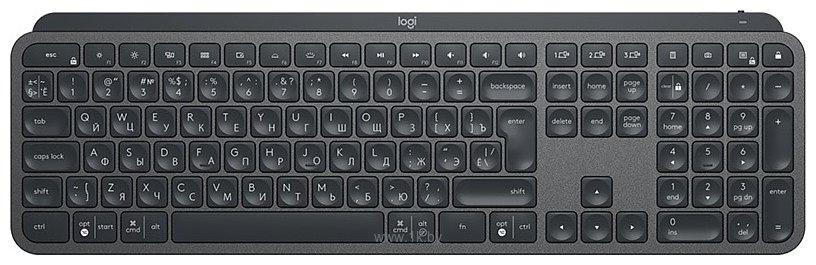 Фотографии Logitech MX Keys нет кириллицы