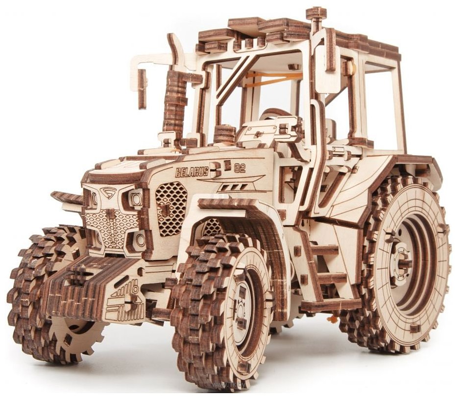 Фотографии Eco-Wood-Art 3D Трактор Беларус 82 etblr