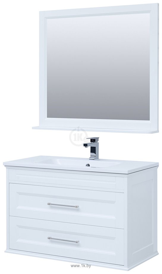 Фотографии Aquanet Комплект мебели для ванной комнаты Бостон 100 М 258284