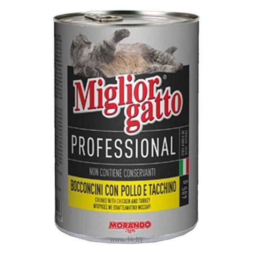Фотографии Miglior (0.405 кг) 1 шт. Gatto Professional Line Chicken and Turkey