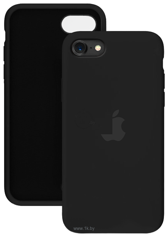 Фотографии EXPERTS Soft-Touch для Apple iPhone 7 Plus 5,5" с LOGO (черный)