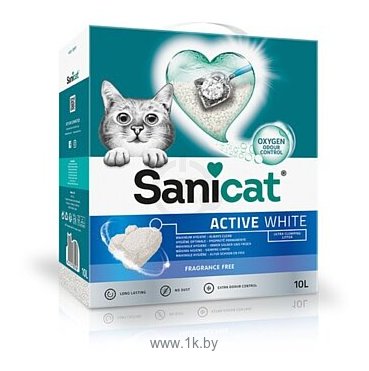 Фотографии Sanicat Active white fragrance free 10л