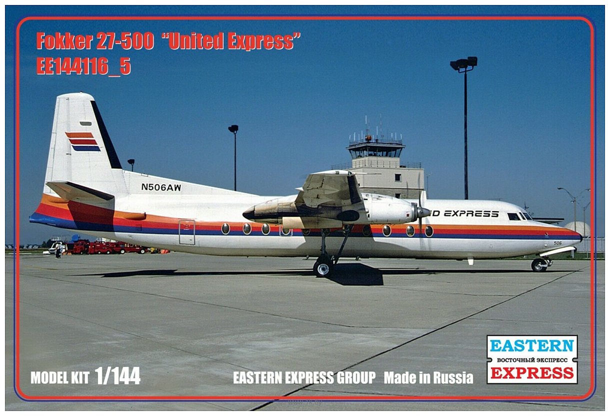 Фотографии Eastern Express Пассажирский самолет Fokker F-27-500 United Express EE144116-5