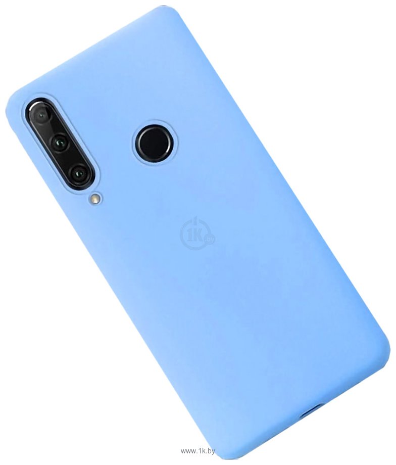 Фотографии Case Matte для Huawei Y6p (голубой)
