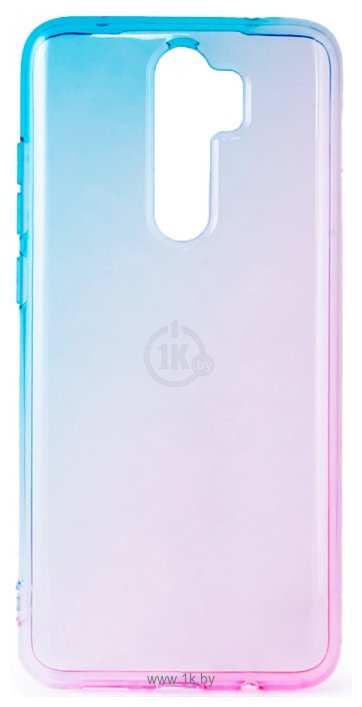 Фотографии Case Gradient Dual для Xiaomi Redmi Note 8 Pro (розово-синий)