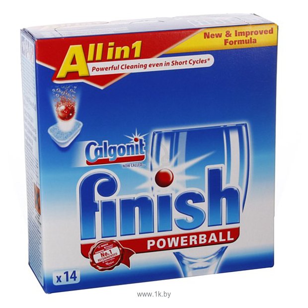 Фотографии Finish "All in 1" Powerball 14tabs