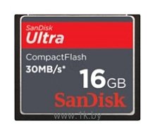 Фотографии Sandisk CompactFlash Ultra 30MB/s 16GB