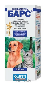 Фотографии Барс (АВЗ) Шампунь антипаразитарный для кошек и собак