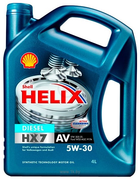 Фотографии Shell Helix HX7 Professional AV 5W-30 4л