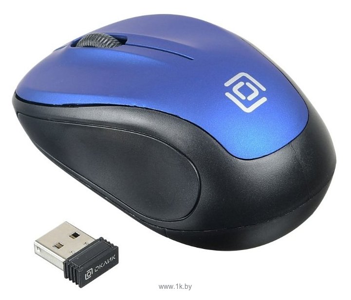 Фотографии Oklick 665MW black-Blue USB