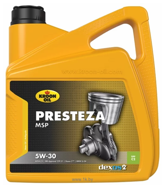 Фотографии Kroon Oil Presteza MSP 5W-30 4л