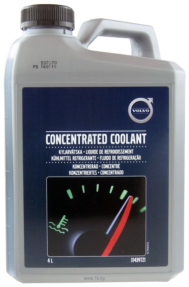 Фотографии Volvo Concentrated Coolant 4л