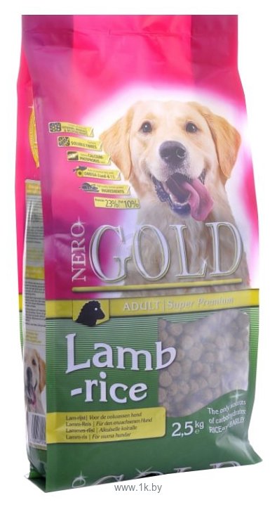 Фотографии Nero Gold Adult Lamb & Rice (2.5 кг)
