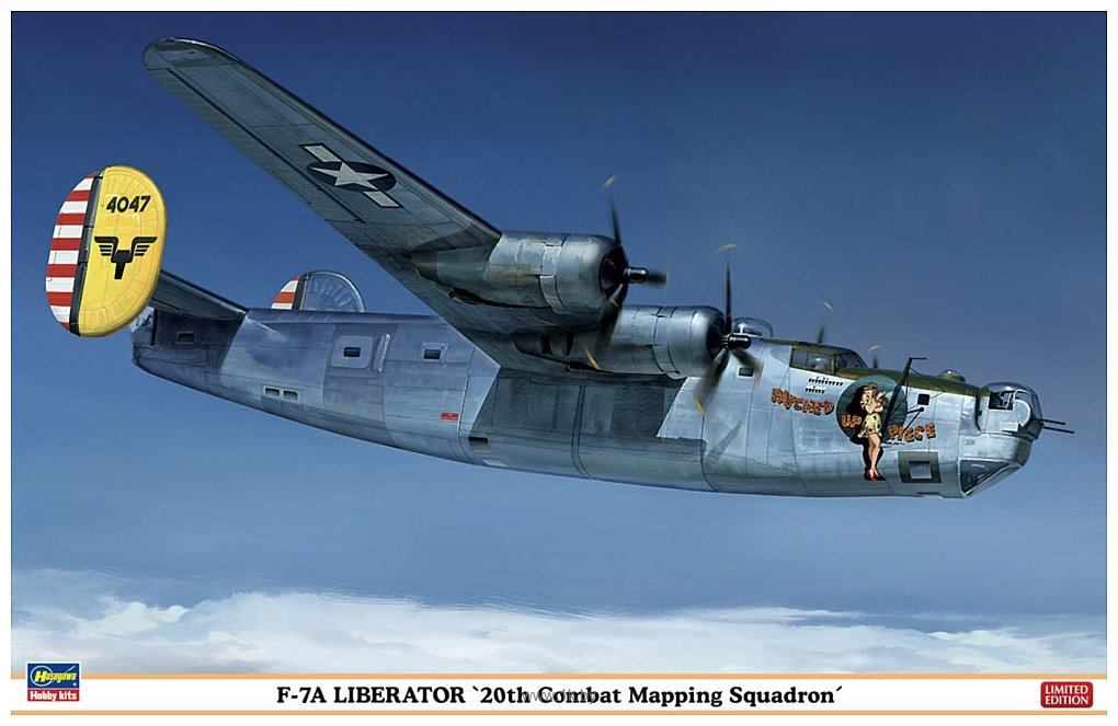 Фотографии Hasegawa Бомбардировщик F-7A Liberator 20th Combat Mapping Squad