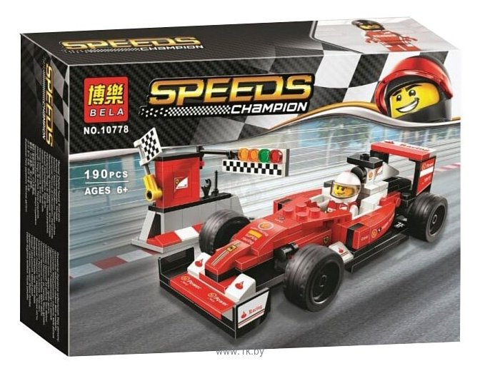 Фотографии BELA Speeds Champion 10778 Scuderia Ferrari SF16-H