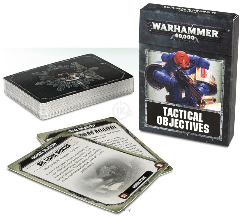Фотографии Games Workshop Warhammer 40000: Tactical Objective Cards 40-20-60