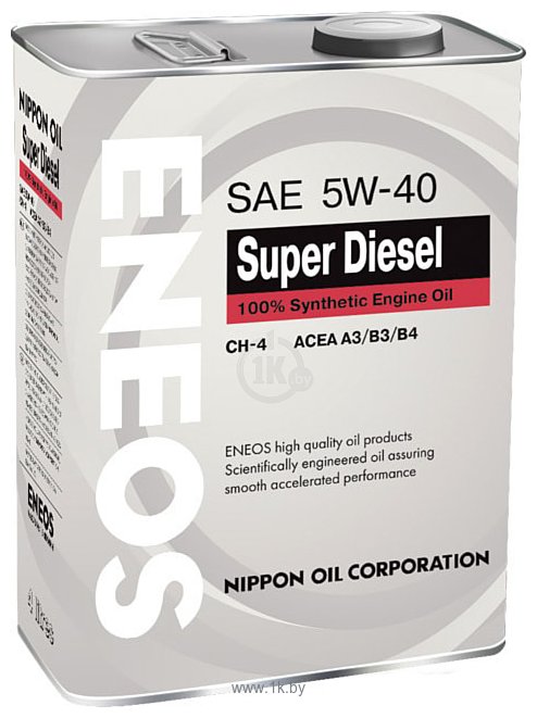 Фотографии Eneos Super Diesel 5W-40 4л