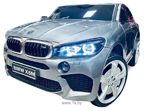 Фотографии RiverToys BMW Х6 LUX 4x4 2021 (серый)