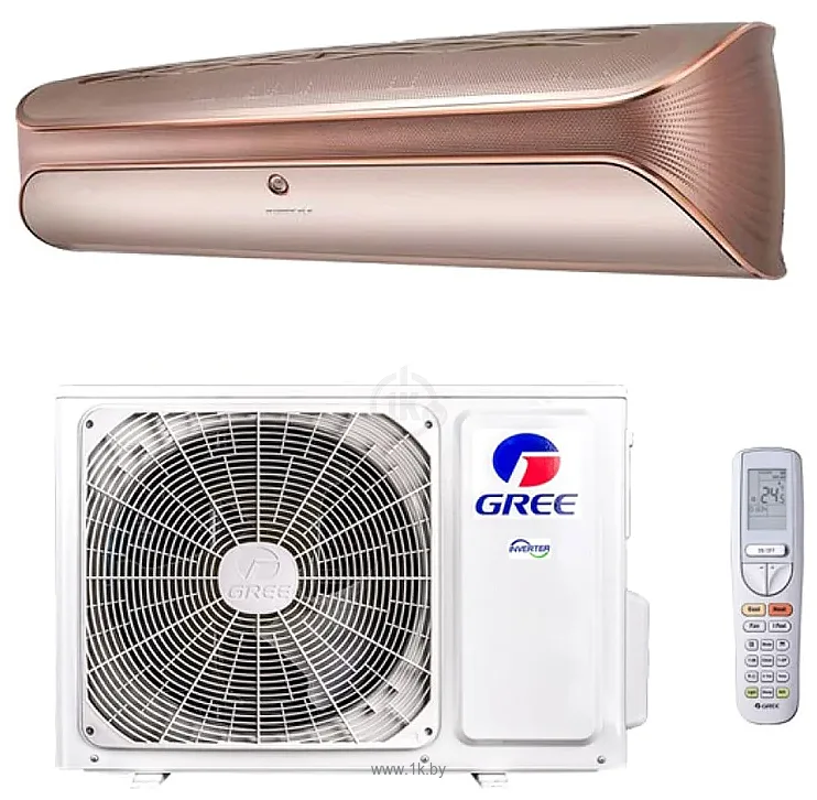 Фотографии Gree Soyal Inverter R32 GWH09AKC-K6DNA1A (розовое золото)