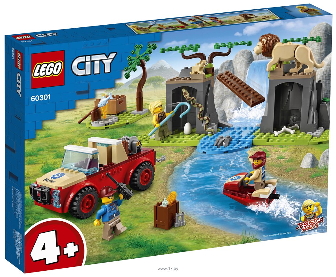 Фотографии LEGO City 60301 Спасательный внедорожник для зверей