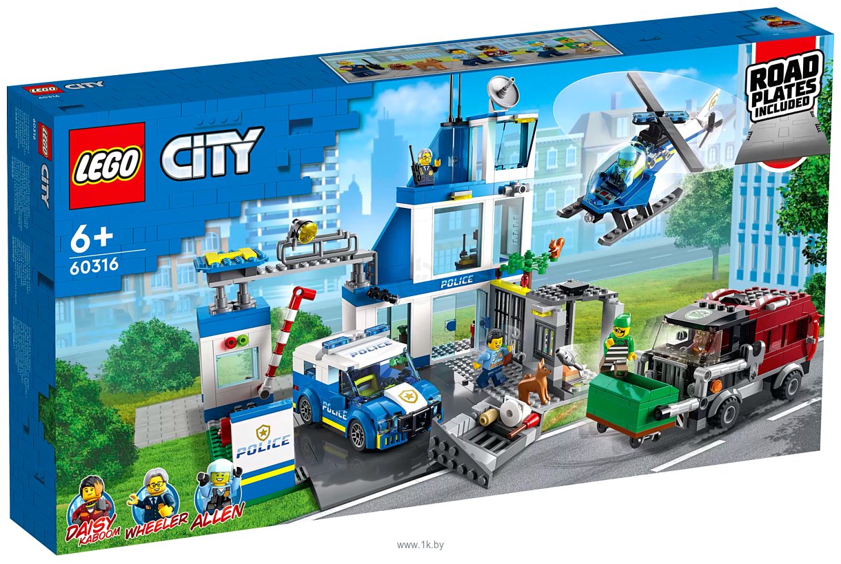 Фотографии LEGO City 60316 Полицейский участок