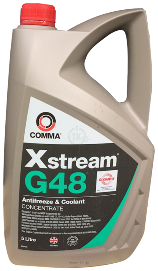 Фотографии Comma Xstream G48 Antifreeze & Coolant Concentrate 2л (зеленый)