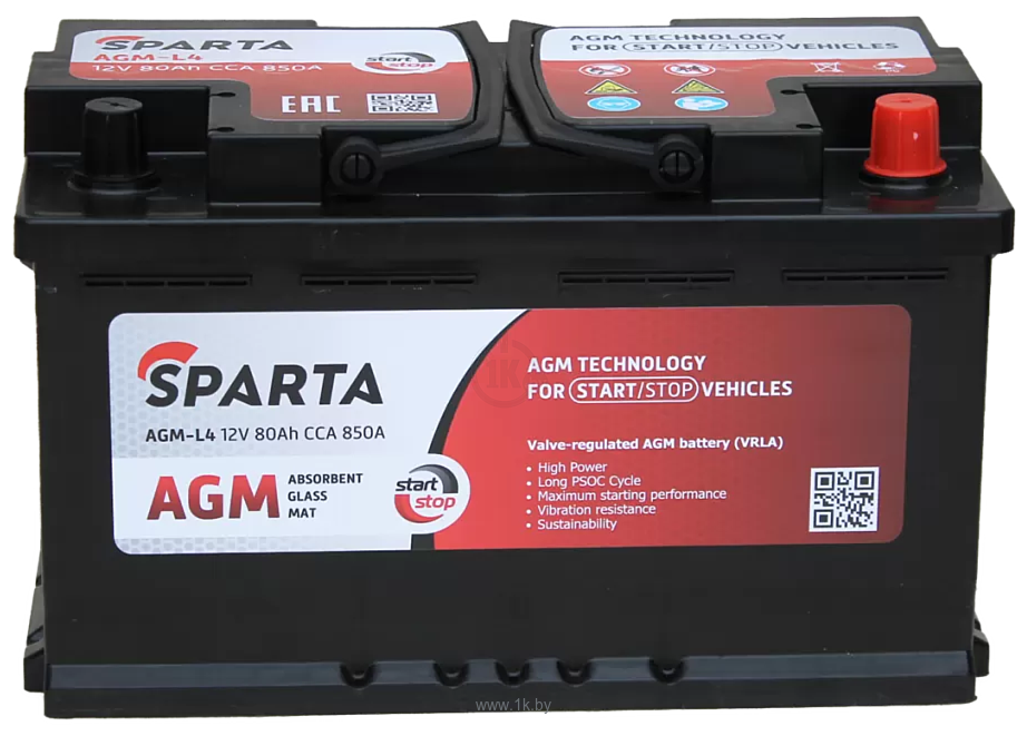 Фотографии Sparta AGM-L4 12V (80Ah)