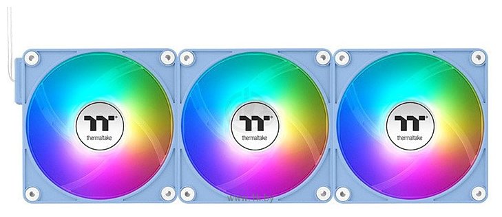 Фотографии Thermaltake CT120 EX Reverse ARGB 3-Fan Pack CL-F198-PL12BU-A