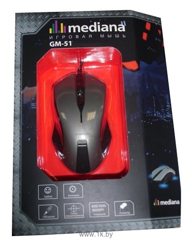 Фотографии Mediana M-GM-51GR black USB