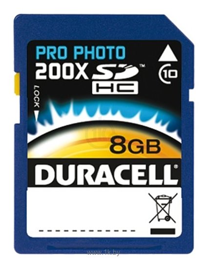 Фотографии Duracell PRO PHOTO SDHC Class 10 8GB
