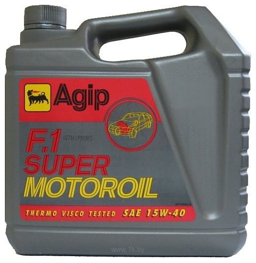 Фотографии Agip F.1 Supermotoroil 15W-40 4л