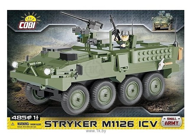 Фотографии Cobi Small Army 2610 Бронетранспортер M1126 ICV