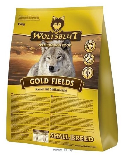 Фотографии Wolfsblut Gold Fields Small Breed (15 кг)