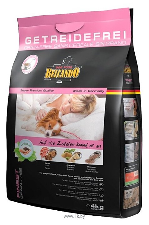 Фотографии Belcando (4 кг) Finest GF Lamb для собак мелких и средних пород чувствительных к зерну