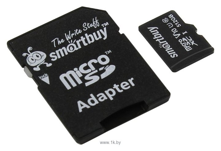 Фотографии SmartBuy microSDXC Class 10 UHS-I U1 V10 512GB + SD adapter