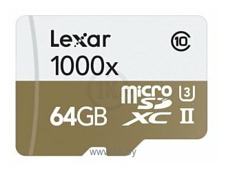 Фотографии Lexar LSDMI64GCBEU1000R microSDXC 64GB (с кардридером)