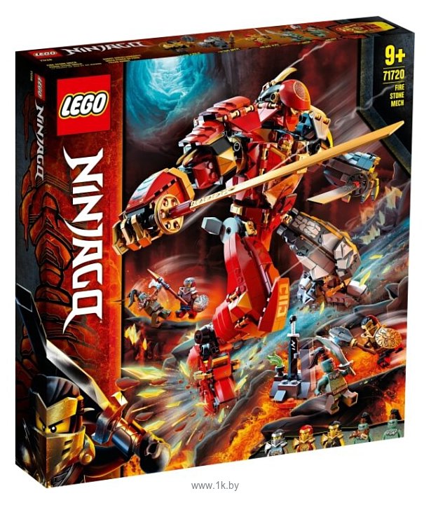 Фотографии LEGO Ninjago 71720 Каменный робот огня