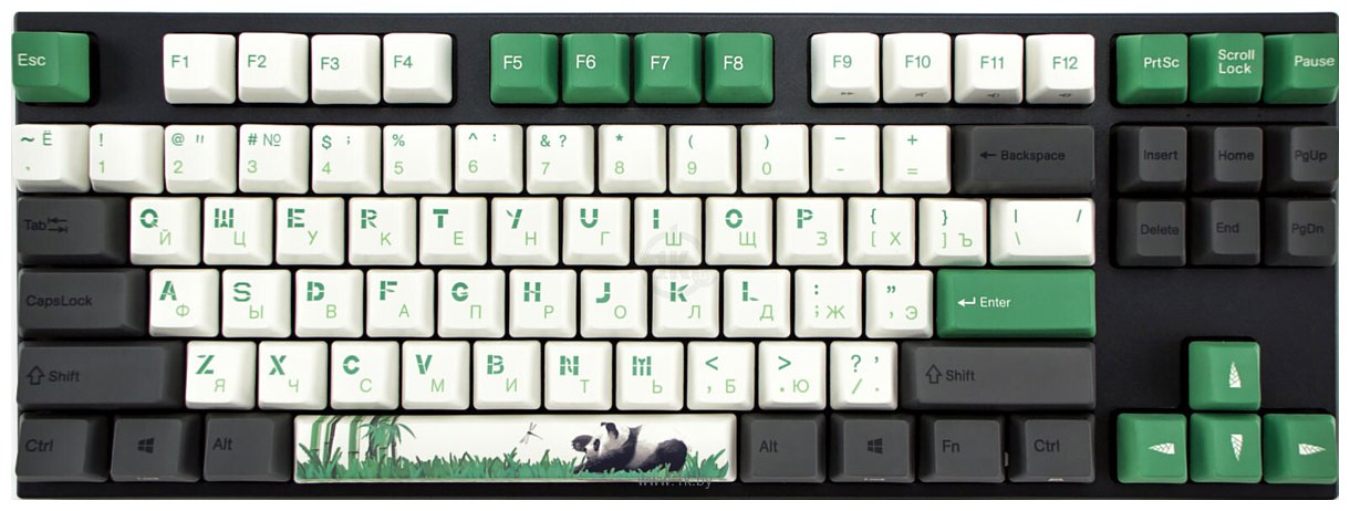 Фотографии Varmilo VE87M V2 Panda R2 EC Rose V2