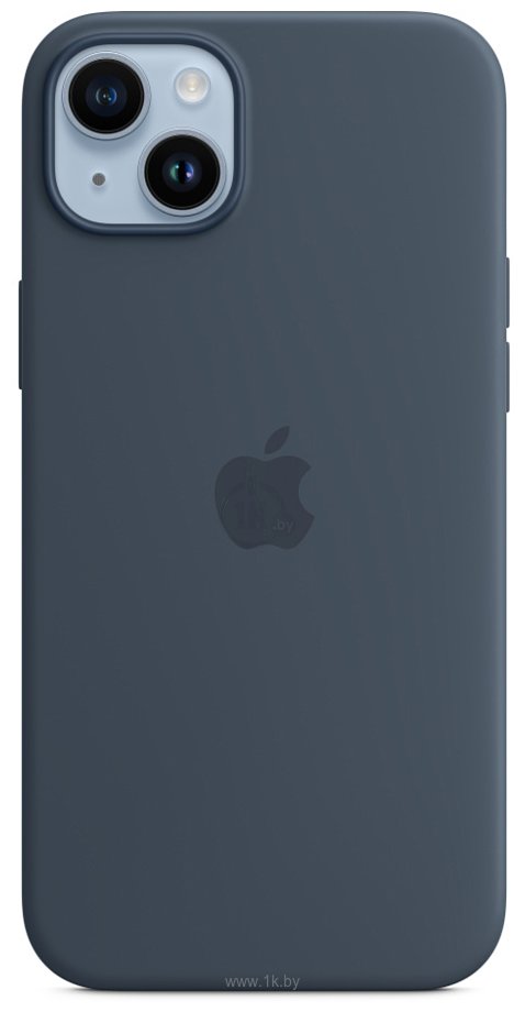 Фотографии Apple MagSafe Silicone Case для iPhone 14 Plus (синий шторм)