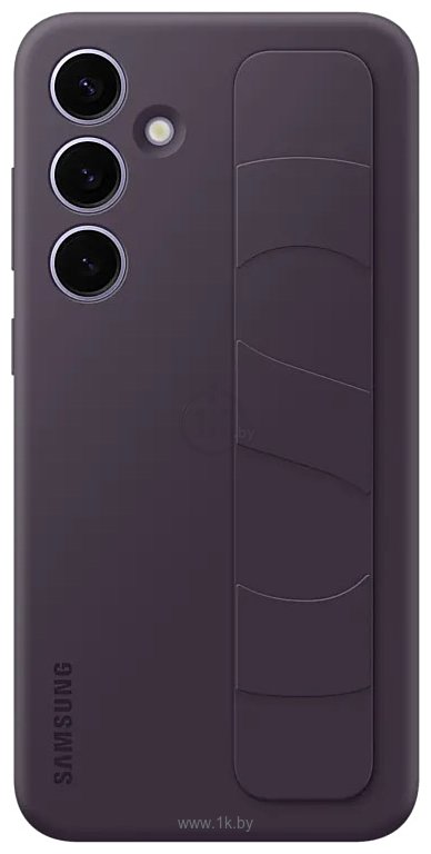Фотографии Samsung Standing Grip Case S24+ (темно-фиолетовый)