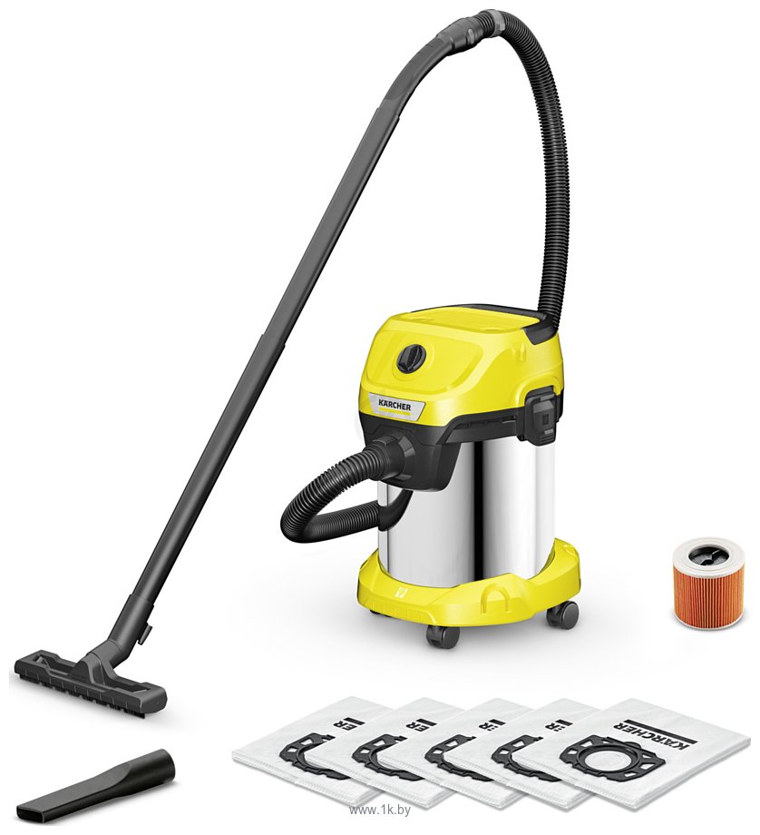 Фотографии Karcher WD 3 S V-17/4/20 + 4 FB (1.628-152.0)