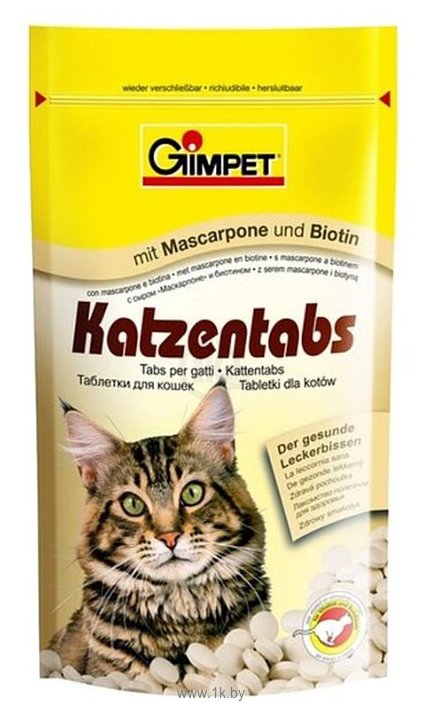 Фотографии GimPet Katzentabs с маскарпоне
