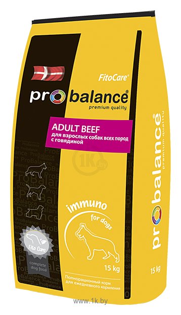 Фотографии ProBalance (15 кг) Immuno Adult Beef