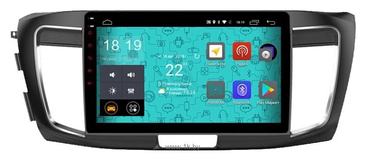 Фотографии Parafar 4G/LTE IPS Honda Accord 9 2017+ Android 7.1.1 (PF400)