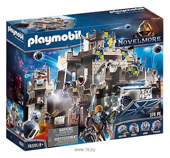 Фотографии Playmobil Novelmore 70220 Большой замок Новельмор